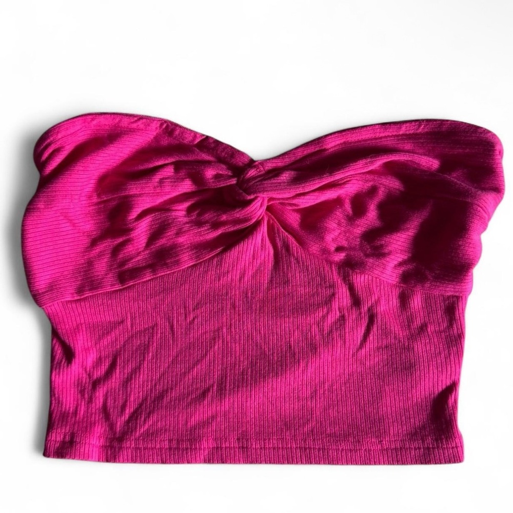 Shein Pink Strapless Women's Top